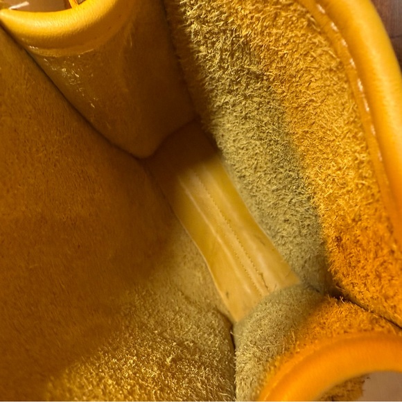 COACH vintage Yellow SCOOTER bag🔥beaut w tag - Picture 11 of 13